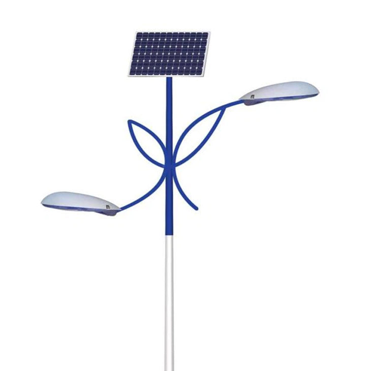 Lâmpada de rua solar de LED ao ar livre 6M 60 watts IP65