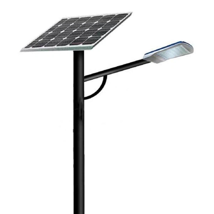 Lâmpada de rua solar de LED ao ar livre 6M 60 watts IP65