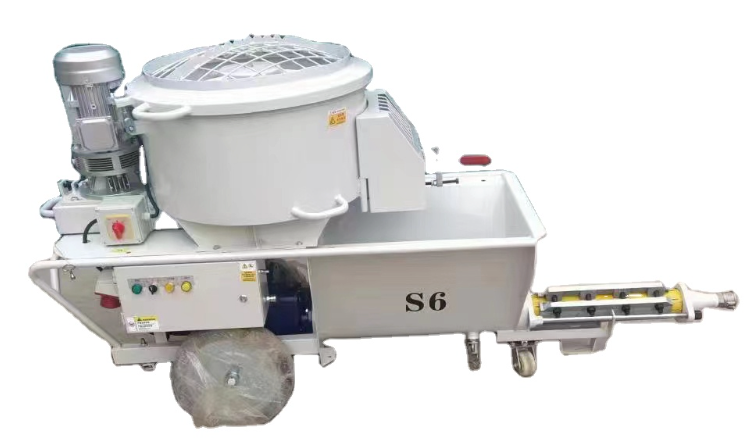 Máquinas de argamassa 0-30L/min, reboco cimento automática, 380 V 50 Hz 3 Fase